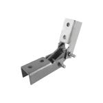 Blue White Zinc Galvanized Anti Vibration System Clamps Steel Fastener