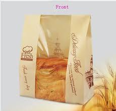 China Biodegradable 40gsm Paper Bags With Clear Window factory