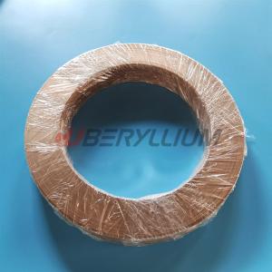 China CuBe2 UNS C17200 Copper Strips TD02 Temper Size 0.2mm X 41mm X Coil factory
