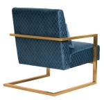 Rose gold and sliver stainless steel frame upholstered event chair from Chinese