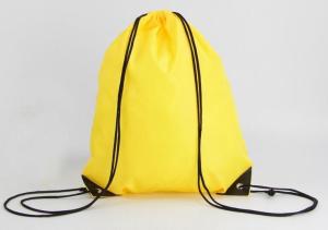 China Customizable Polyester Drawstring Bags Environmentally Friendly 30x40cm factory