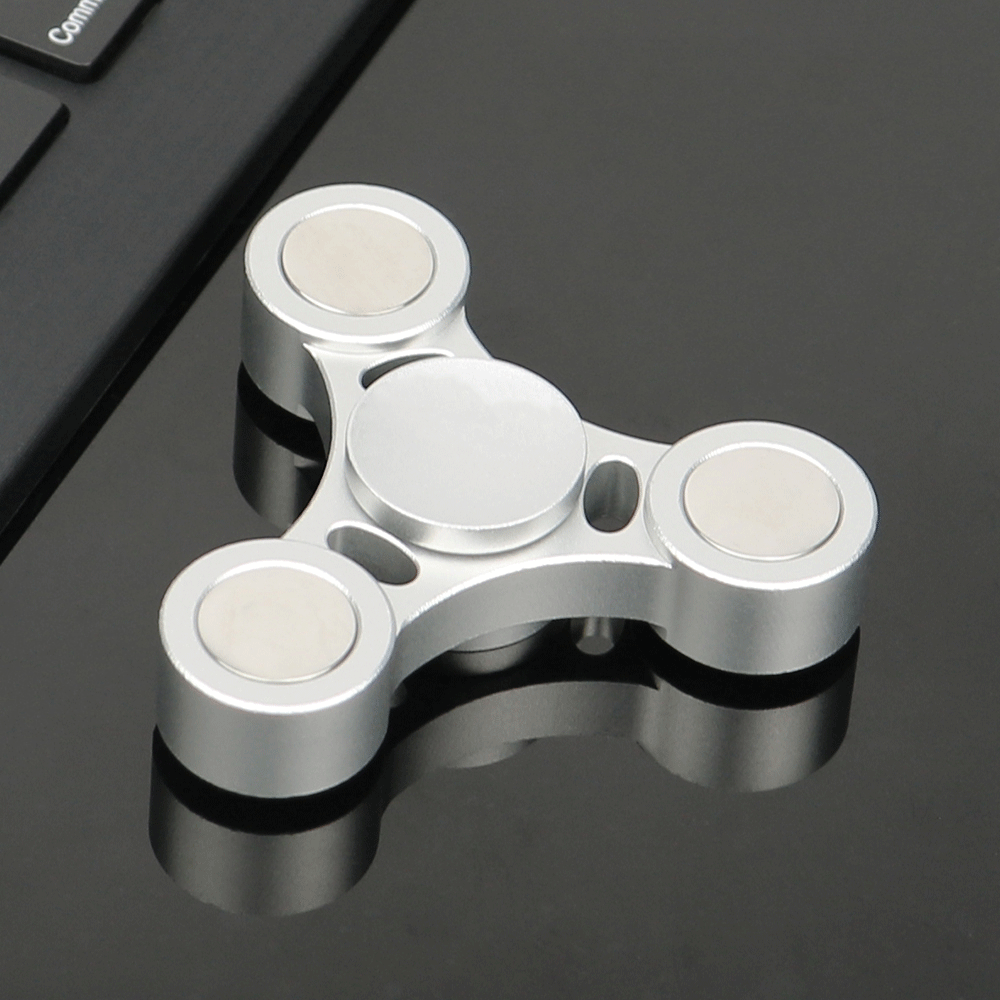 Unisex Metal Sensory Fidget Spinner Toy for Anxiety Relief and Stress Management