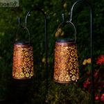 PC ABS Material Outdoor Solar Lamps IP55 OEM Solar Garden Lamps
