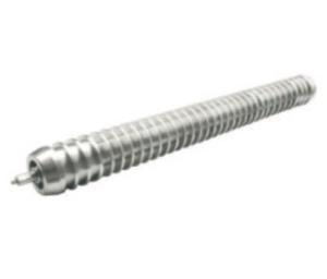 China Lawn Mower Attachments Steel Galvanized Idler Spiral Return Roller 1500mm factory
