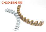 22" Chrome Plating 9 Gauge Zig Zag Springs , Couch Support Springs For Sofa Seat