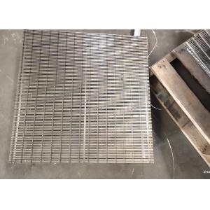 Plain Weave Hexagonal Hole Shape 610*610 PU Polyurethane 80-95 Shore A Wedge