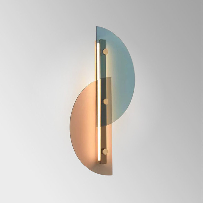 Nordic H-500mm Stalinite Modern Wall Lamp For Bedroom