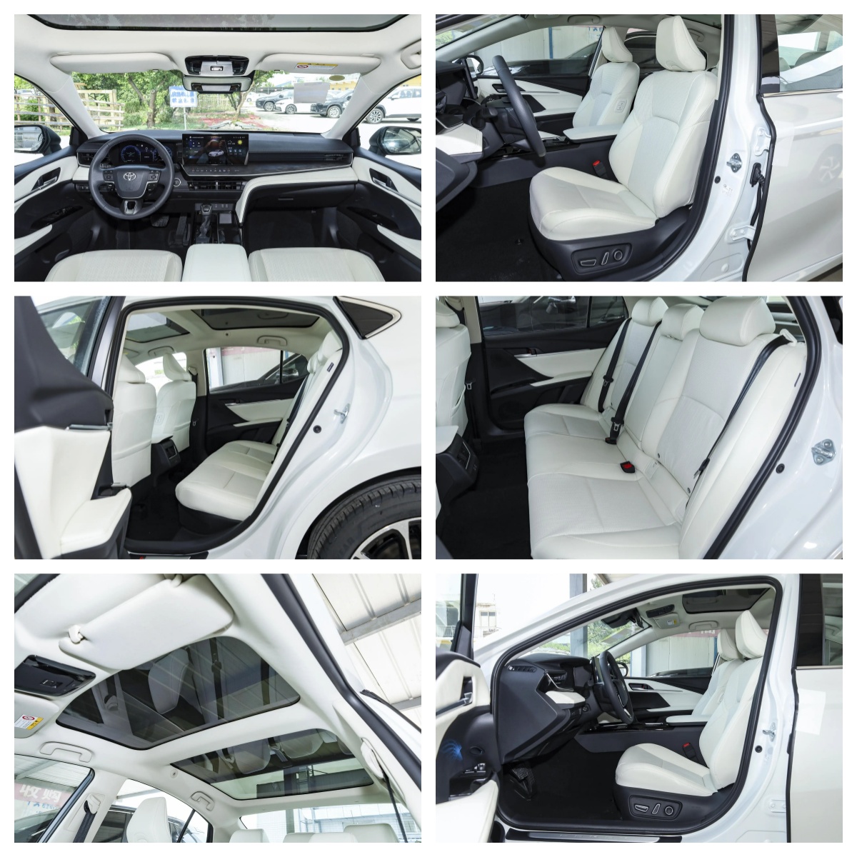 2024 Toyota Camry 2.0L E-CVT Double Engine Hybrid Midsize Gasoline Sedan with Front 4 Rear 2 Radar and 2500-3000mm Wheelbase