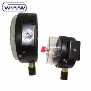 China 6&quot; 150mm Pressure Gauge Black Steel Material With Electric Contact factory
