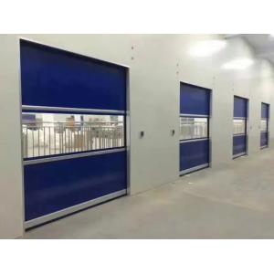 China High Speed Spiral Door with Polyester Fiber Base Fabric Galvanized Steel Frame and Infrared Security System on sale