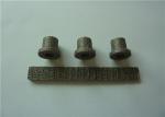 Dia 50*20mm Brass Compressed Knitted Mesh 98% Filter Square Hole