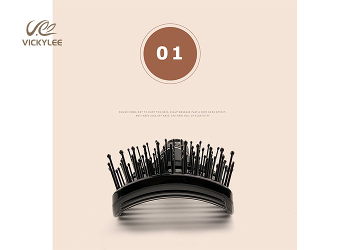 Plastic Synthetic Hair 9.5 Inch Plastic Paddle Brush
