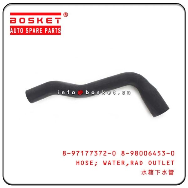 China ISUZU ELF 4HK1 Radiator Outlet Water Hose  8971773720 8980064530 factory