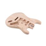 Natural Wood Guitar Body Strat ST Electric Guitar Body Stratocaster Shape