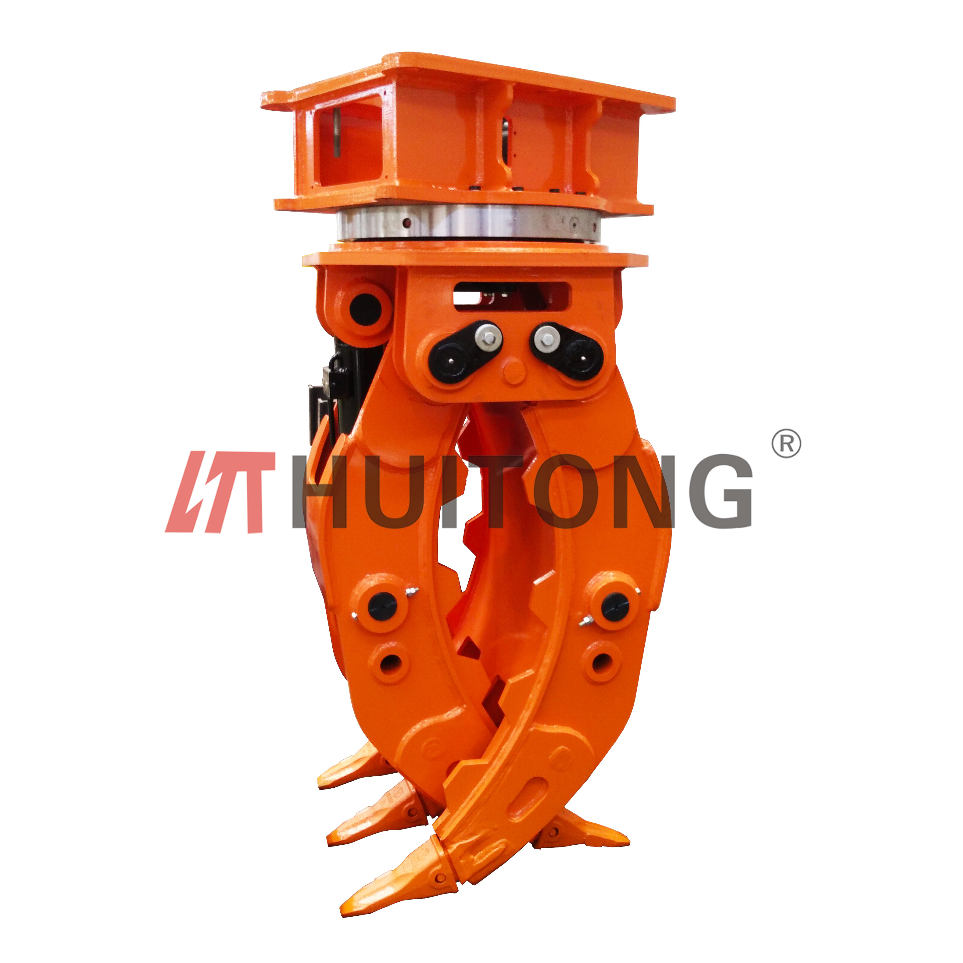 Material handling is quick and simple with our excavator rotating grapples and it is suitable for all excavators.