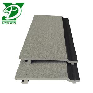 China Exterior Wall Decorator WPC Wood Cladding Tiles TN-12A For Modern Outdoor Wall factory
