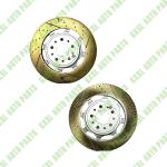 For Maserati GranTurismo & Grancabrio Front Rotors Set OEM 257141