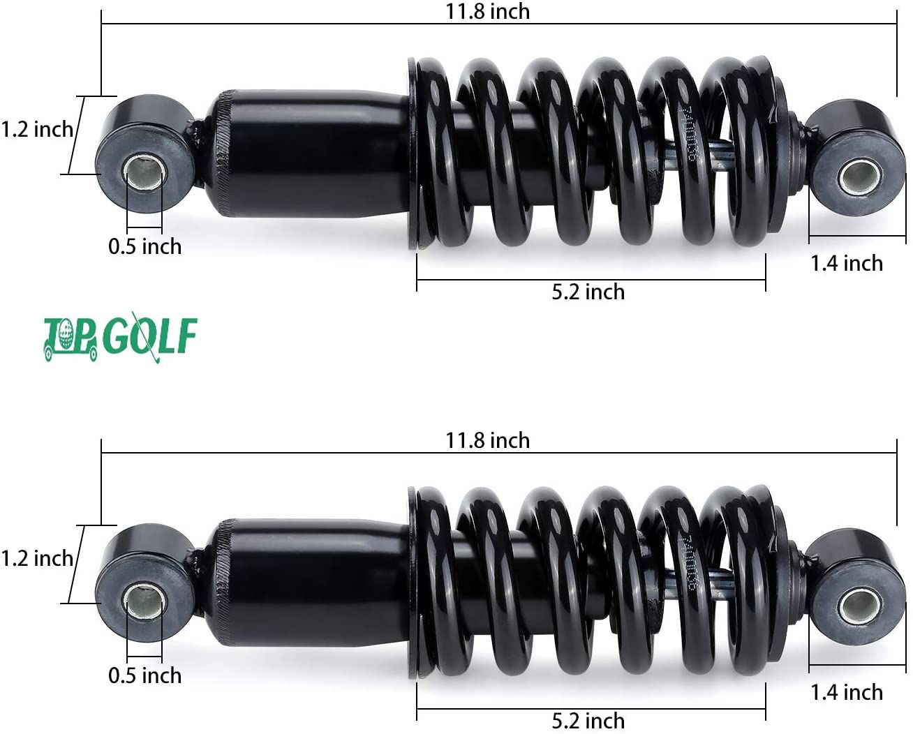 Golf Cart Duty Heavy Shock Absorber Assembly Fits Yamaha G29 JR6-F2210-00