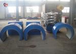 Bulk Material Conveyor Belt Covers , Handling Steel Conveyor Rainproof Cover