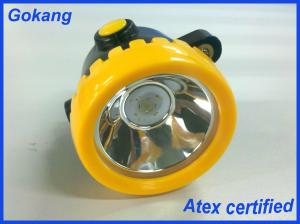 China IP65 led mining hard hat lamp, ATEX certification led miners cap lamp and mining cap lamp factory