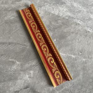 China Slotting Polishing Embossing PVC Skirting Corner Trim factory
