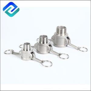 China Silver Camlock Type B External Thread Aluminum Camlock Fittings factory