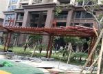 Professional Light Steel Frame Construction For Garden Pergola Gazebo ISO