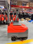 Foldable, Portable, And Compact Floor Scrubber.
