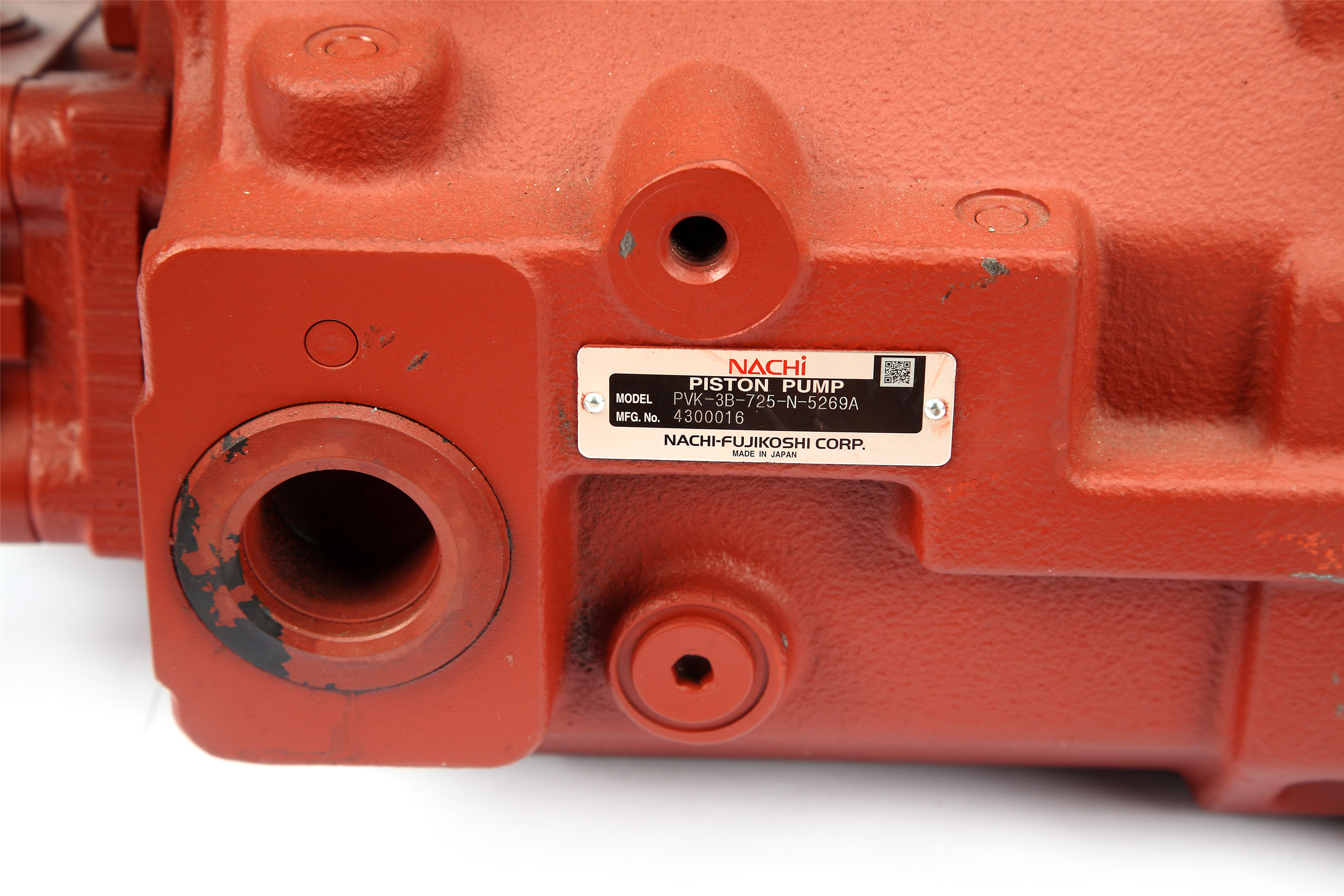 NACHI Excavator Hydraulic Pump PVK-3B-725-N-5269A Hydro Piston Pump