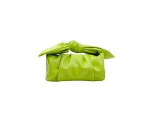 China ODM Ladies Clutch Bags 28cm 14cm Lime Green Clutch Purse factory