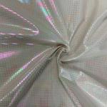 71 GSM Polyester Taffeta Fabric 320t Colourful Hot Silver Foil 50dx50d