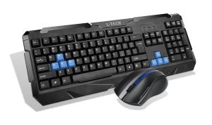 China Office Computer Hardware Devices , 2 . 4Ghz Digital Cordless Gaming Keyboard Mouse Combo factory