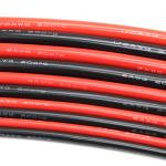 1AWG Flexible Silicone Wire Heat Resistant 0.8mm Copper Ultra Soft