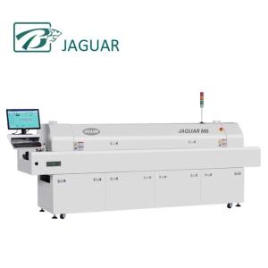 China 380V 50/60Hz SMT Hot Air Reflow Oven Force Air Cooling High Speed With 6 Zones factory
