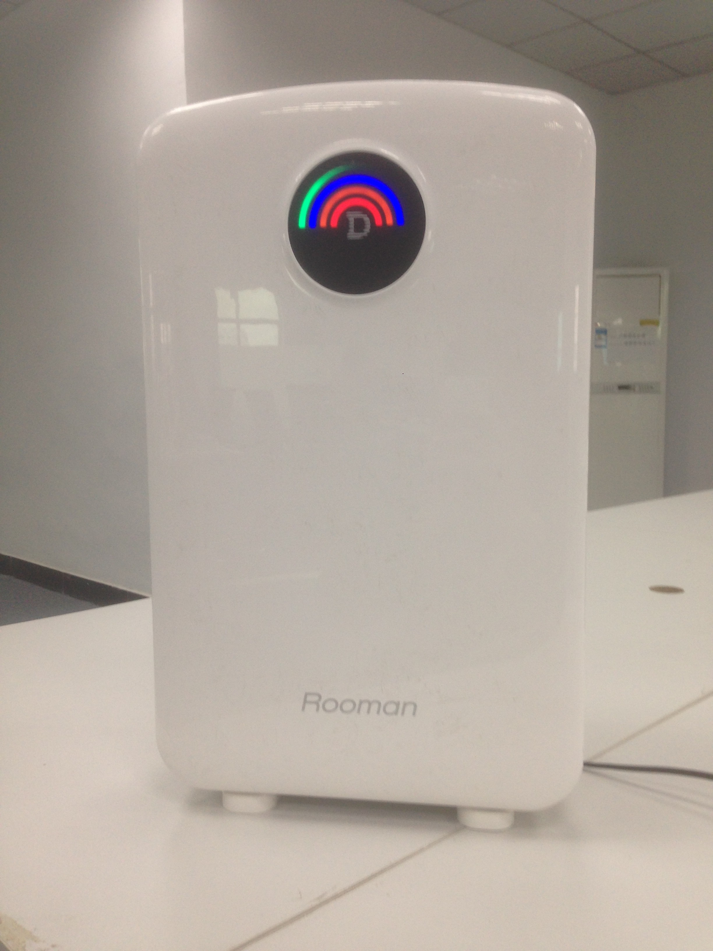 Touchscreen Home Air Purifier Portable Compressor Nebulizer Negative Ion Releasesing Timing