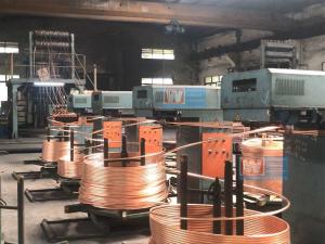 China 1050Kg/h Continuous Copper Rod Casting Machine Output 8mm-20mm factory
