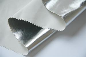 China Heat Resistance 260 Degree Yellow Anti Cut Para Aramid Fabric Aluminum Coating factory