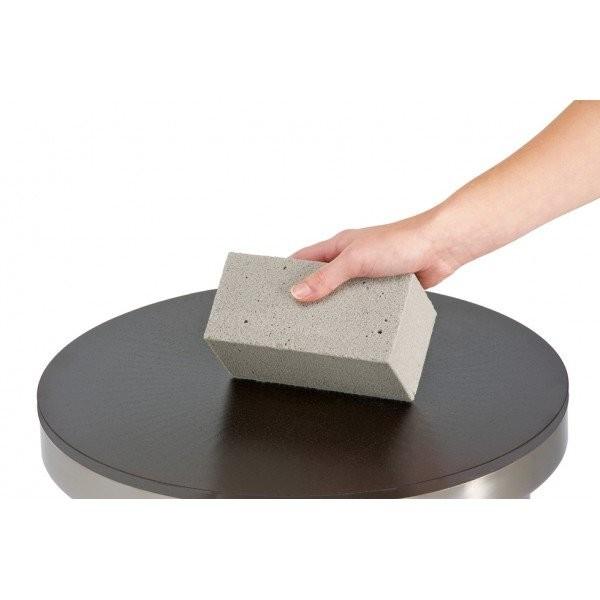 Black cleaning stone pumice stone China Magic large Black griddle grill stone