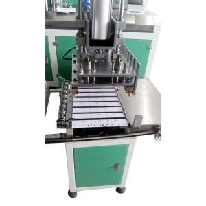 China Semi Automatic Magnetic Stripe Bonding Machine Magnetic Strip To Plastic Sheet factory