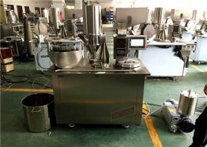 China Powder / Pellet Semi Auto Capsule Filling Machine , Industrial Filling Equipment factory