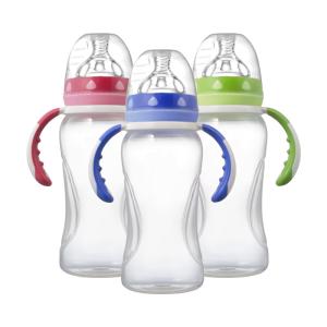 China BPA Free Food Grade 150ml Baby Milk Feeding Bottles factory