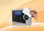 Free Software Fingerprint Time Clocks For Small Business , 3 Inch TFT Color