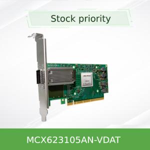 China ConnectX-6 DX EN Interface Mellanox Network Card MCX623105AN-VDAT 100GbE Dual Port QSFP56 on sale