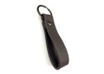 Debossed 10mm PU Genuine Leather Key Holder For Keys Customized