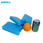 Transparent Plastic Fan Ice Pack , Customize Ice Freezer Packs For Drink Cooling