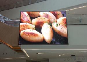 China P4 Indoor Full Color Led Display Screen , Indoor Led Video Walls Iron / Steel Material factory