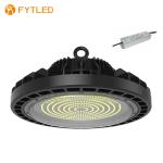 DALI Dimmable AC 220V Round LED High Bay Lights Aluminum Housing