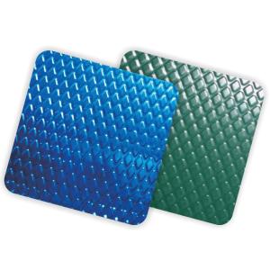 China Color Coated Embossing On Aluminium Sheet Yield Strength For Roofing Decoration factory