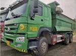 Euro IV 340HP Motor Used Dump Truck with 6x4 drive for sale