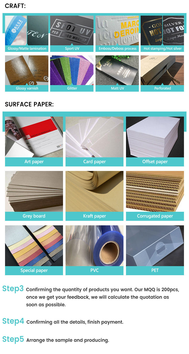 Custom CMYK Pantone Printing Folders Box for Shipping Clothing Luxury Mailer Packaging